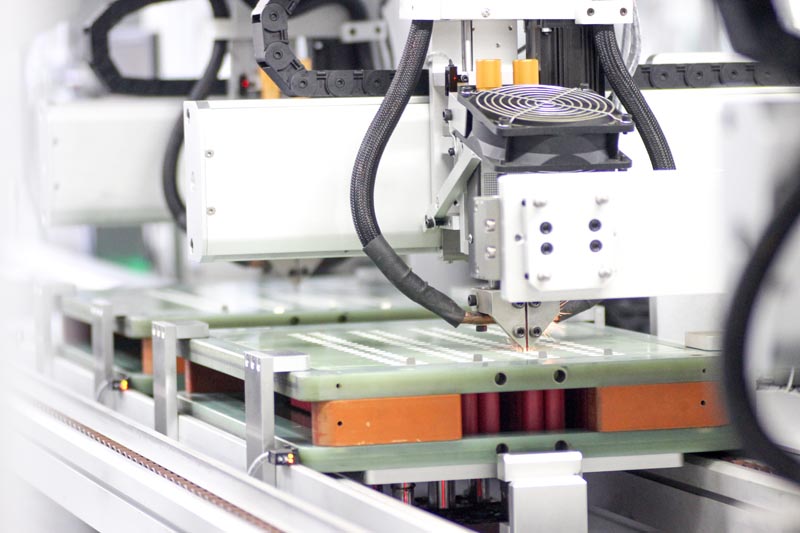 瑞鼎电子自动化锂电池PACK生产线提高生产效率